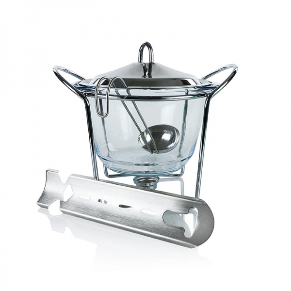 Hot Pot Feuerzangenbowlen Set, bestehend aus Schüssel + Kelle, 2 tlg.