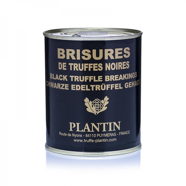 Winter-Edeltrüffel Brisures, Wintertrüffel-fein gehackt, Plantin, 460g