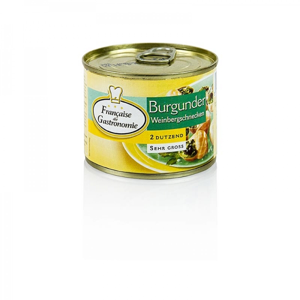 Weinbergschnecken, sehr groß, 2 Dutzend, Francaise de Gastronomie, 200g