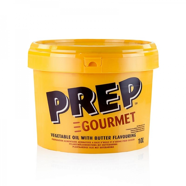 Prep Gourmet, Pflanzenöl mit Butteraroma, 10 l