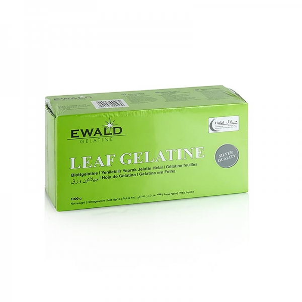 Blatt Gelatine Rind, 1 kg, (Halal), 1 kg, ca.400 St