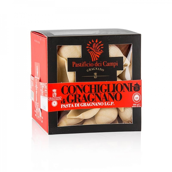Pastificio dei Campi - No.57 Conchiglioni, große Muschel, Pasta di Gragnano IGP, 500g