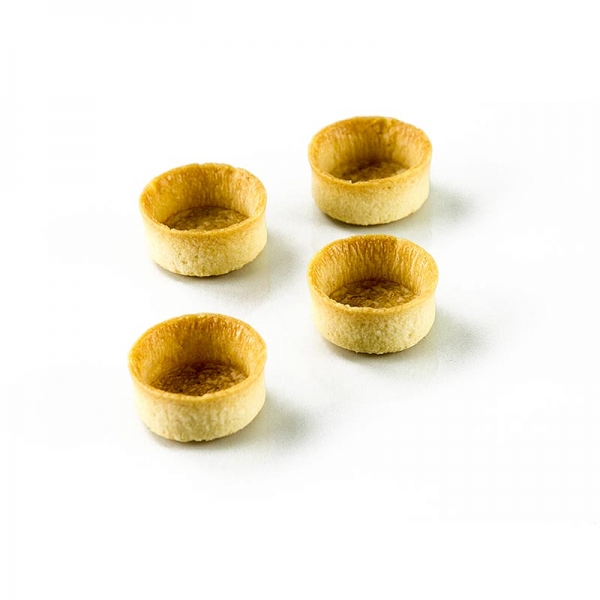 Dessert-Tartelettes-Mini - Filigrano, rund, ø 3,8cm, H 1,8cm, Mürbeteig, 200 St
