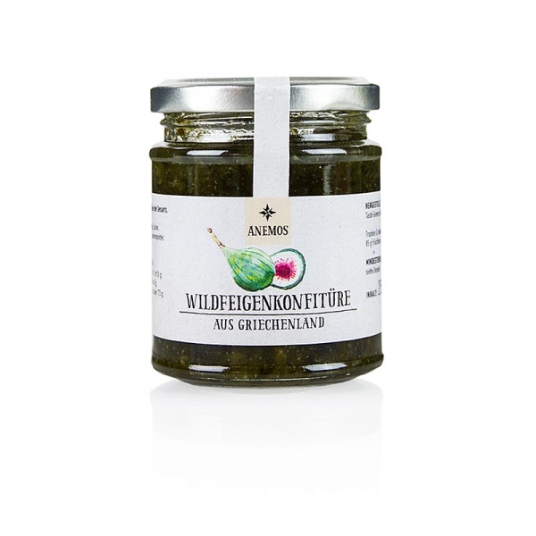 ANEMOS Wildfeigenkonfitüre, mit Honig, 245g