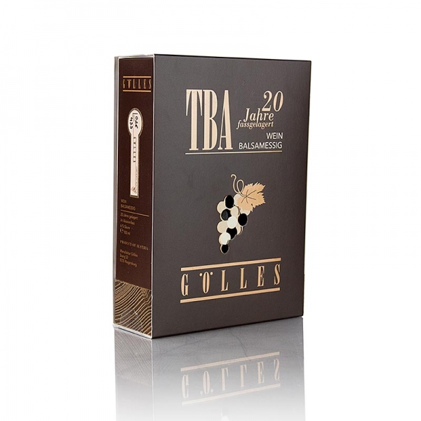 Gölles Trockenbeerenauslese Balsamessig, 6% Säure, im Akazienfass gereift, 100 ml