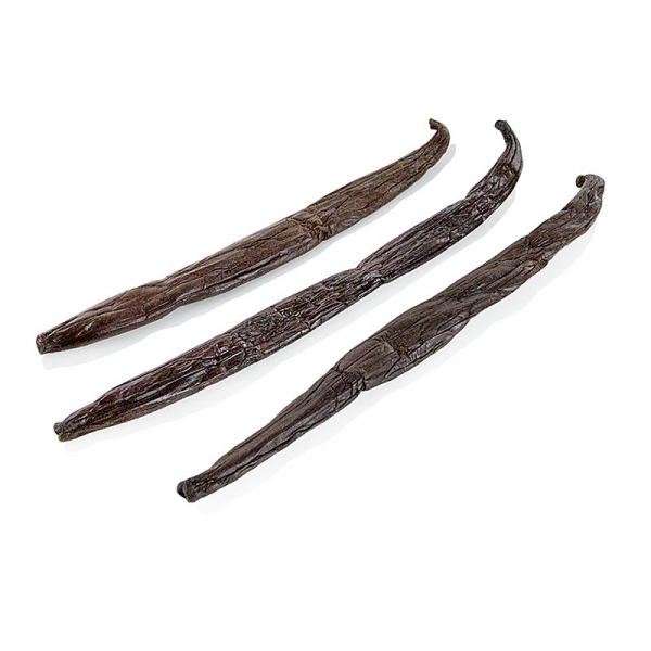 Vanille-Schoten aus Tahiti (Vanilla tahitensis), 100g, 100g