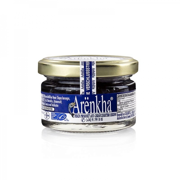 Arënkha "Kaviar" (ehem. Avruga/Harenga), aus geräuchertem Hering, 55g