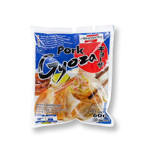 Wan Tan - Gyoza Teigtaschen mt Schweinefleischfüllung, Ajinomoto, TK, 600g, 30 St