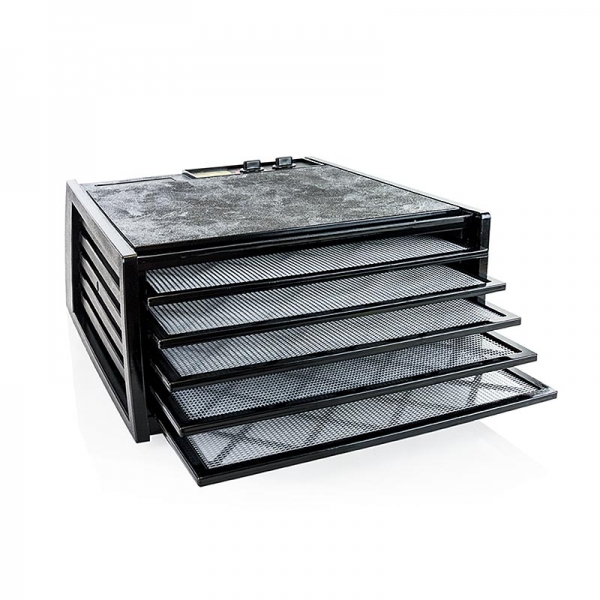 Excalibur Trockner, für Rohkostherstellung, 5 Einschubfächer, mit Timer, 1 St