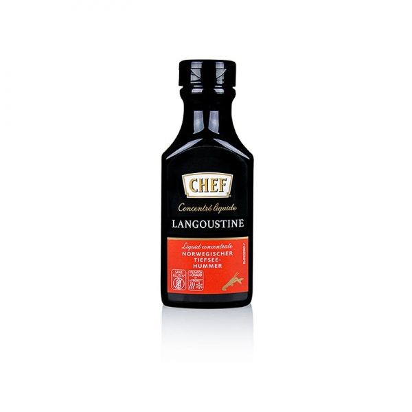 CHEF Premium Konzentrat - Hummerfond, flüssig, für ca.6 Liter, 200 ml