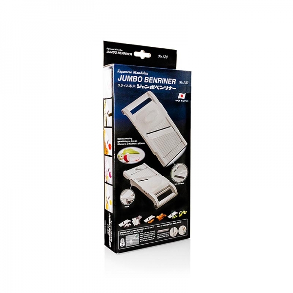 Gemüsehobel / Mandoline, JUMBO BENRINER CUTTER BN-120W, weiß, 1 St