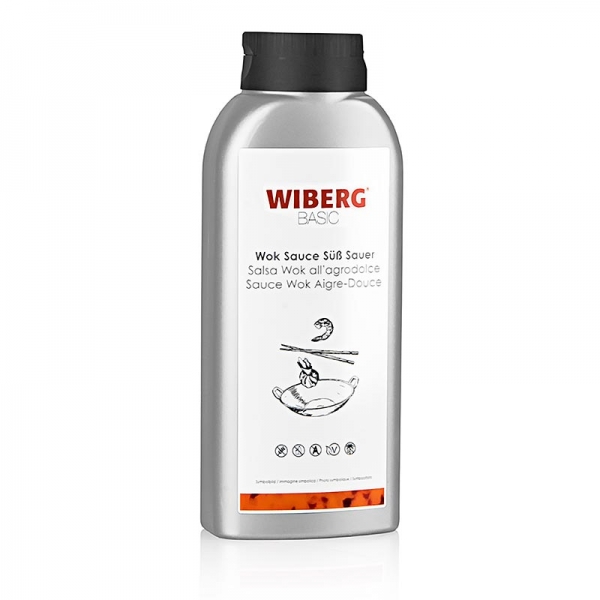 WIBERG BASIC Wok Sauce Süß Sauer Squeezeflasche, 800g