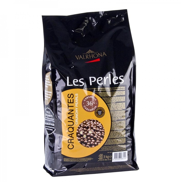 Knusprige Perlen, Getreidefüllung mit Milchschokoüberzug, 36% Kakao, 3 kg