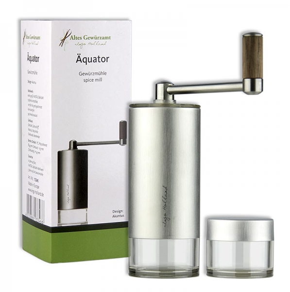 Ingo Holland Edition - "Äquator" Gewürzschneider, Edelstahl/Acryl, 1 St