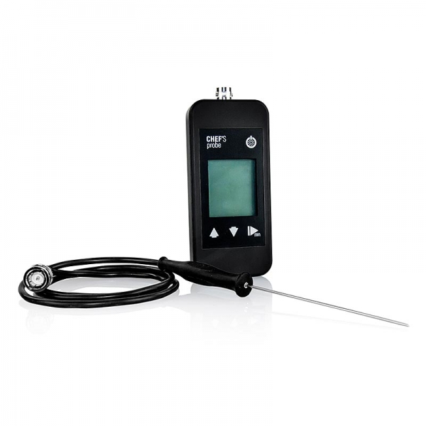 Chef´s Probe Thermometer mit Digitalanzeige, Einstechfühler, 1,5mm, schwarz, 1 St