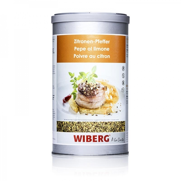 Zitronen-Pfeffer, Würzmischung, grob, 750g