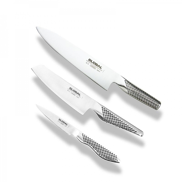 G-2538 Messerset, 3-tlg. (G-2, GS-5, GS-28) GLOBAL, 3 tlg.