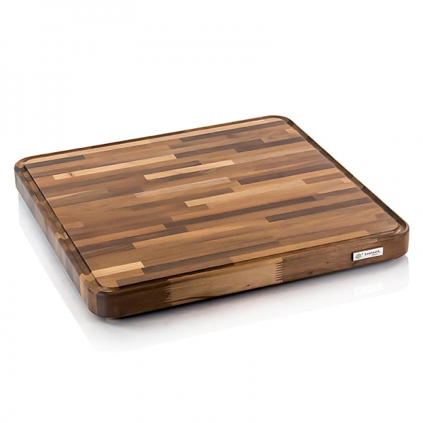 Legnoart (Rösle) Schneidbrett, 500x500mm, naturbelassen, Walnuss, 1 St