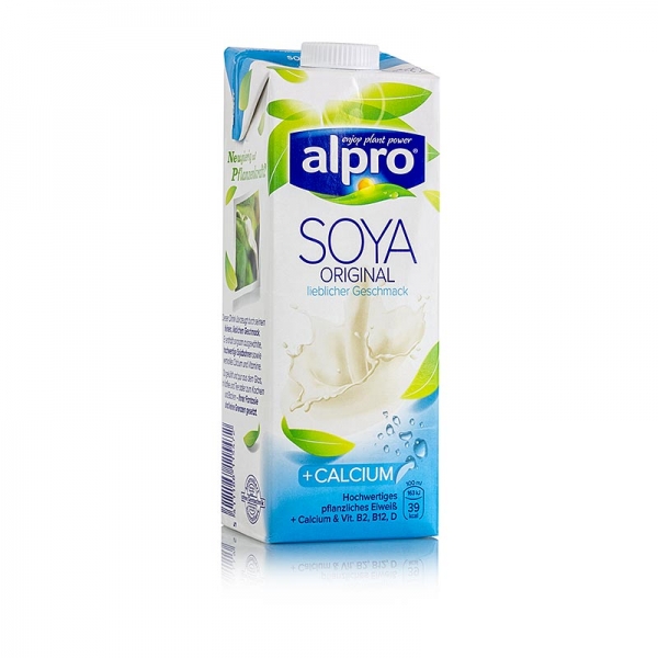 Sojamilch (Sojadrink), Original, mit Calcium, alpro, 1 l