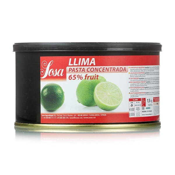 Paste - Limettenpaste, 1,5 kg