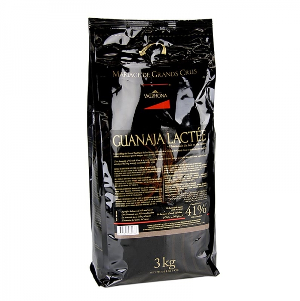 Guanaja Lactée "Grand Cru", Vollmilch Couverture, Callets, 41% Kakao, 3 kg