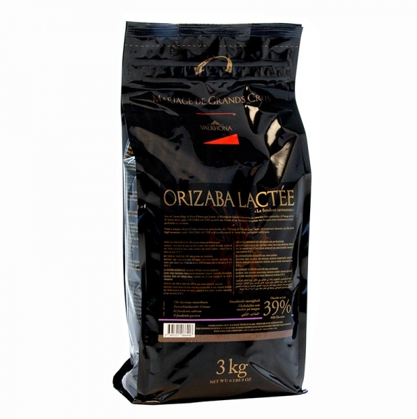 Orizaba Lactée "Grand Cru", Vollmich Couverture, Callets, 39% Kakao, 3 kg