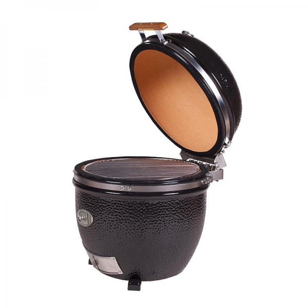 Monolith - Grill LE CHEF, black, Keramikkohlegrill + Zubehör, 1 St