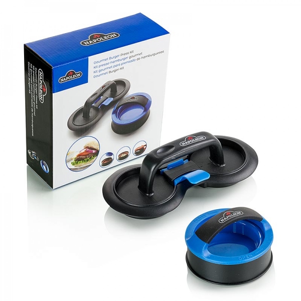 Grillzubehör - Burger Press Kit, 3 in 1, 1 St