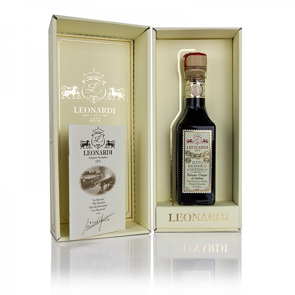 Leonardi - Aceto Balsamico di Modena IGP, Francobollo, 15 Jahre, 250 ml