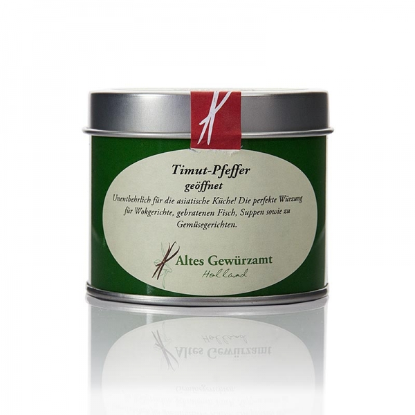 Timutpfeffer aus Nepal, ganz, geöffnet, Altes Gewürzamt, 40g