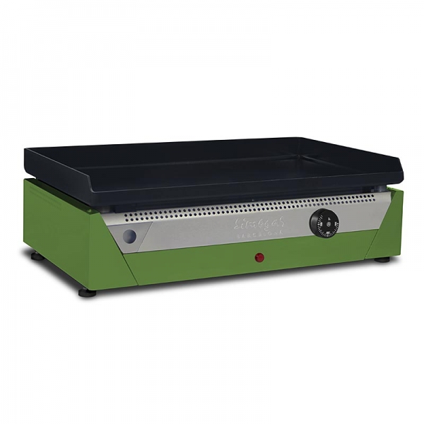 Plancha Bräter Elektro, Rainbow Grün, Garfläche 51x30cm, 2,4KW, 1 St