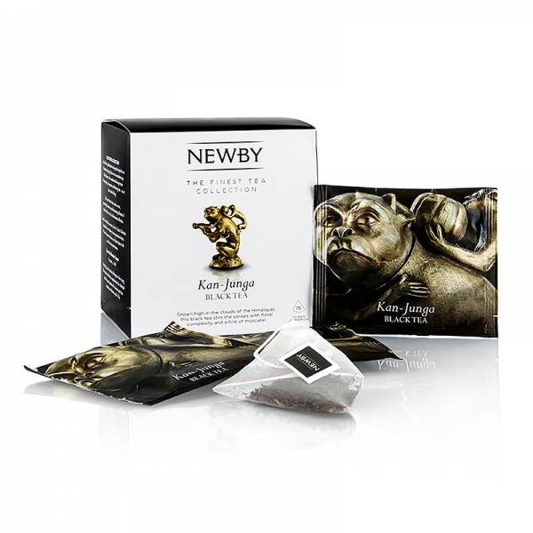 Newby Tea Kan Junga, schwarzer Tee aus Nepal, 37,5g, 15 St