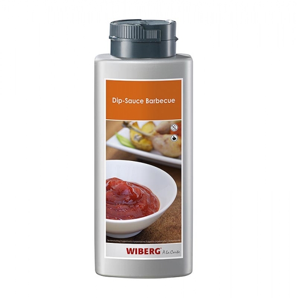 WIBERG Dip-Sauce Barbecue, Tomaten mit süßer Schärfe, 850g