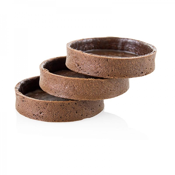 Dessert-Tartelettes mit Schokolade, Ø81x19mm h, 45 St