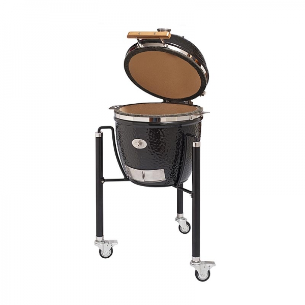 Monolith - Grill JUNIOR, black, Keramikkohlegrill + Zubehör, 1 St