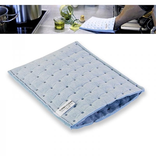 Turbo Clean Glove, just oil, Handschuh zum Aufnehmen von Öl, blau, 10 St