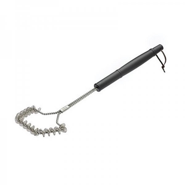 Grillzubehör - Grillbürste, 3-Seitig, aus Edelstahl ohne Borsten, 1 St