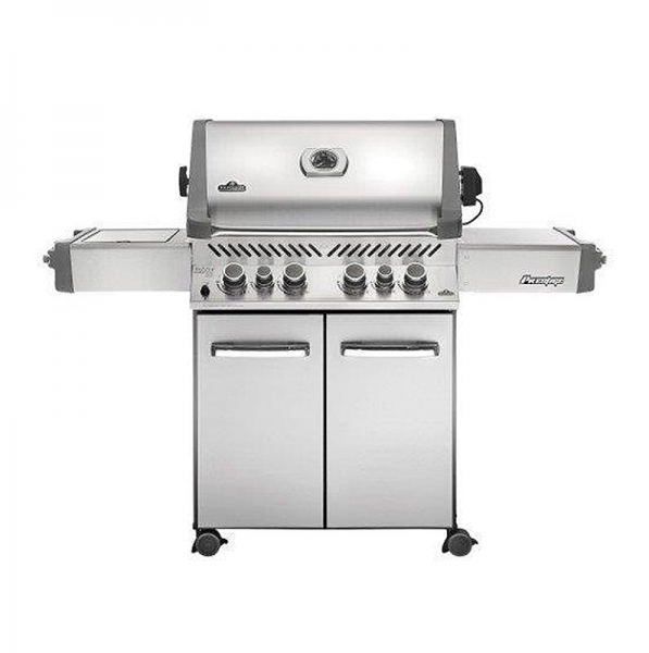 Gasgrill Prestige P500 RSIB, Edelstahl, 2 Infrarot+ 4 normale Brenner, 1 St