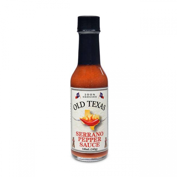 Old Texas Serrano Pepper Sauce 148ml