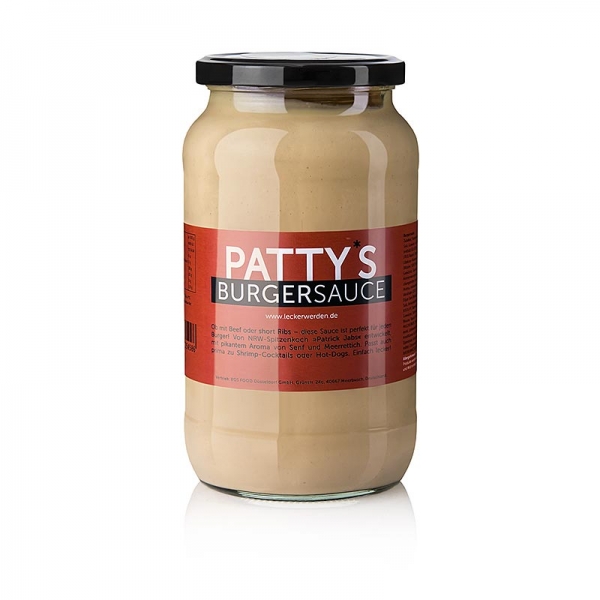 Pattys Burgersauce, kreiert von Patrick Jabs, 900 ml