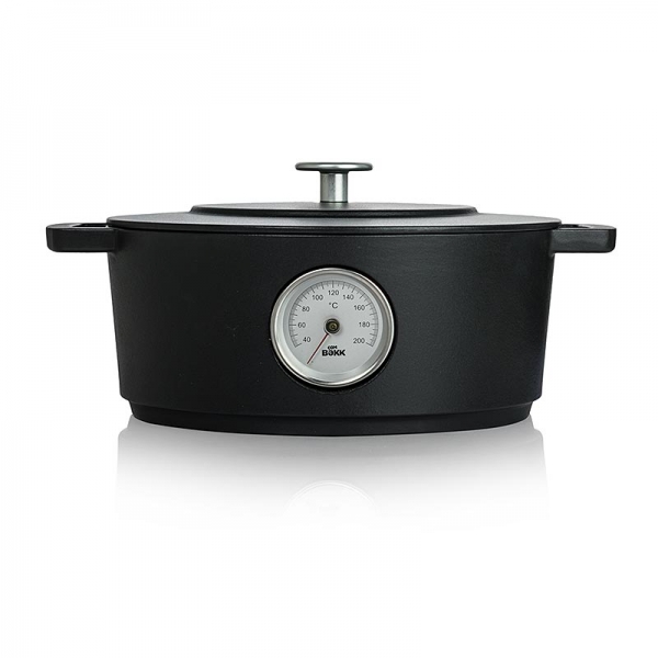 Combekk Dutch Oven, Topf, 28cm, mit Thermometer, emailliertes Gusseisen, 1 St