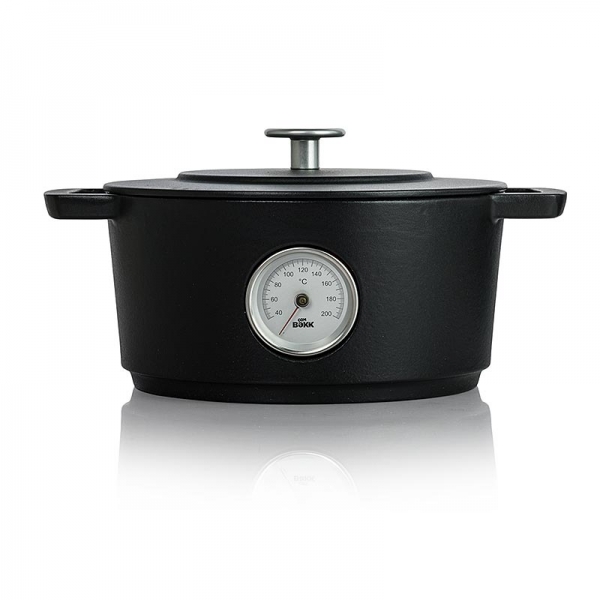 Combekk Dutch Oven, Topf, 24cm, mit Thermometer, emailliertes Gusseisen, 1 St