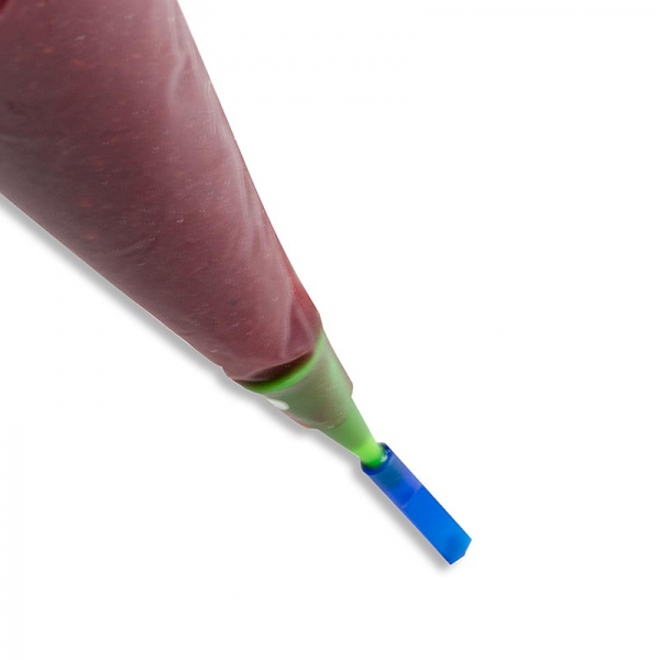 Spritzbeutel, Einweg, 22x12cm, One Way Sweetliner, inkl. Spitzen, für Schokolade, 50 St