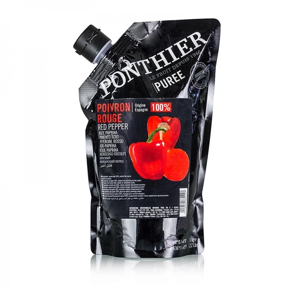 Püree- Rote Paprika, 100% Gemüse, ungezuckert, 1 kg