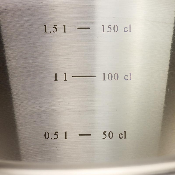 deBUYER Rührschüssel mit Silikonboden, Ø20cm, 1 St