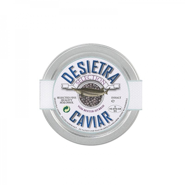 ESCA Nahrungsmittel - Desietra BeSter Kaviar Malossol, Kreuzung Beluga