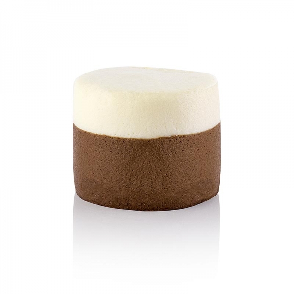BOS FOOD Sweet Classics - Törtchen weiße & dunkle Schokomousse, TK, 850g, 16 x 80ml