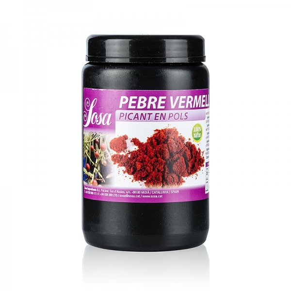 Paprikapulver, rot, scharf, geräuchert, 250g