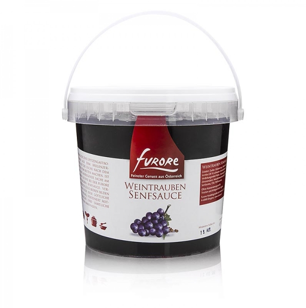 Furore - Weintrauben-Senf-Sauce, 1,3 kg