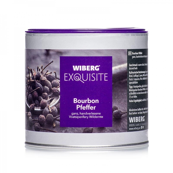 Exquisite Bourbon Pfeffer, ganz, 240g